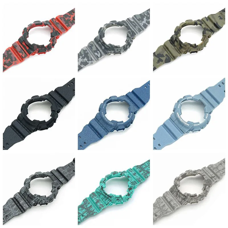 Camouflage Resin Watch Strap Case For Casio G-SHOCK GD120 GD100 GA110 GA100 Men Sport Watch Band Bracelet Cover with Pin Buckle
Camouflage Resin Watch Strap Case For Casio G-SHOCK GD120 GD100 GA110 GA100 Men Sport Watch Band Bracelet Cover with Pin Buckle