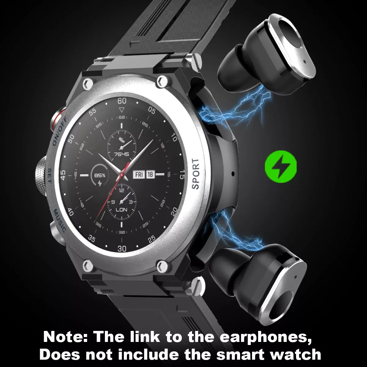 T92 Smart Watch 2 in 1 TWS Wireless Headset BT Call Man Fitness Bracelet Heart Rate Blood Pressure Smartwatch For Android IOS
T92 Smart Watch 2 in 1 TWS Wireless Headset BT Call Man Fitness Bracelet Heart Rate Blood Pressure Smartwatch For Android IOS