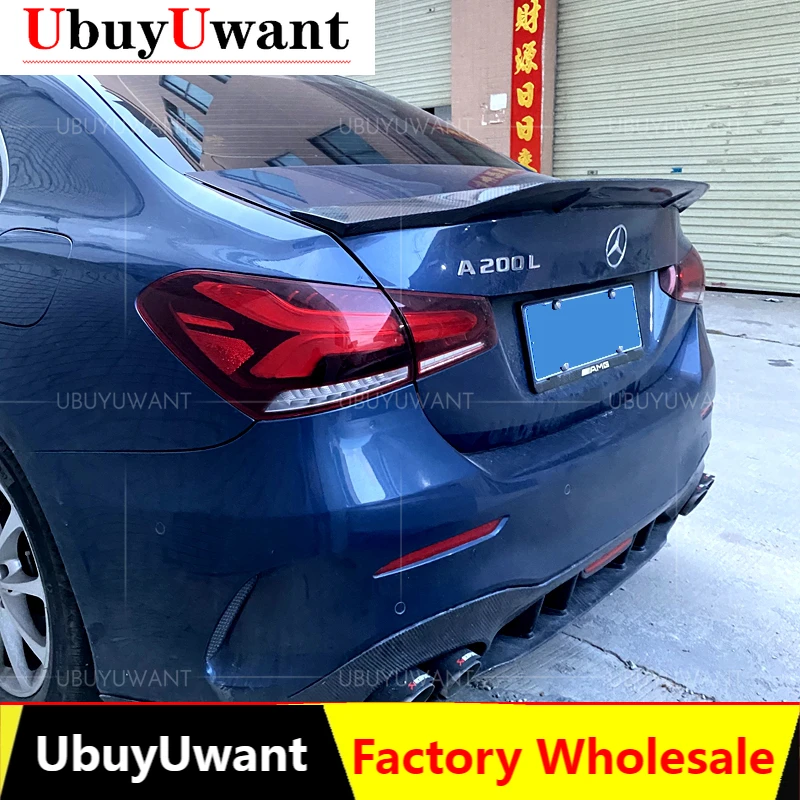 UBUYUWANT для Mercedes W177 A Class A200 A180 2019 2020 2021 FRP/углеродное волокно, задний спойлер багажника
UBUYUWANT для Mercedes W177 A Class A200 A180 2019 2020 2021 FRP/углеродное волокно, задний спойлер багажника