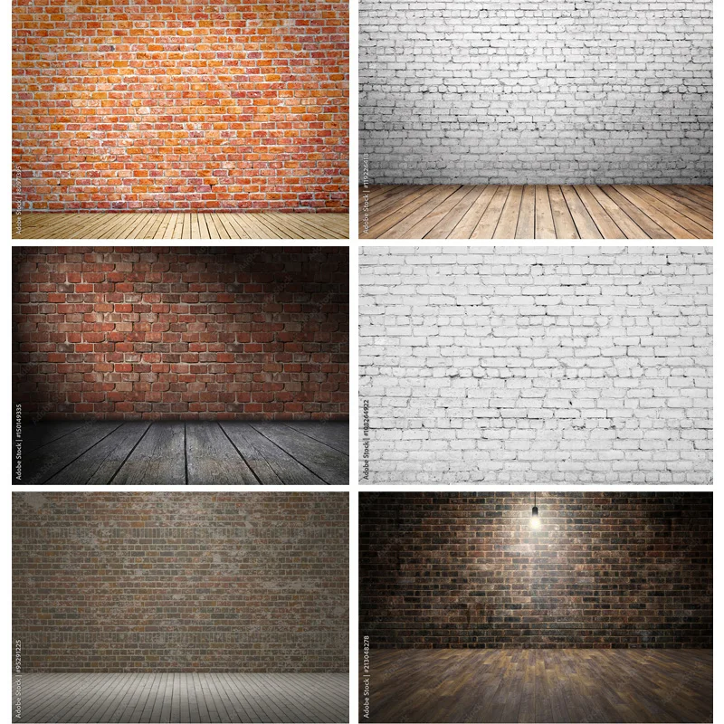 SHENGYONGBAO Art Fabric Vintage Brick Wall Wooden Floor Photography Backdrops Photo Background Studio Prop 211218 ZXX-18
SHENGYONGBAO Art Fabric Vintage Brick Wall Wooden Floor Photography Backdrops Photo Background Studio Prop 211218 ZXX-18