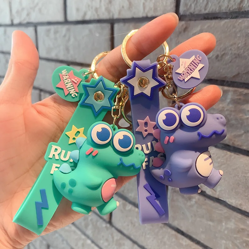 Fashion Big Eyes Dinosaur Doll Keychain Man Personality Car Keychains Woman Cute Backpack Pendant Student Fun Couple Keyring
Fashion Big Eyes Dinosaur Doll Keychain Man Personality Car Keychains Woman Cute Backpack Pendant Student Fun Couple Keyring