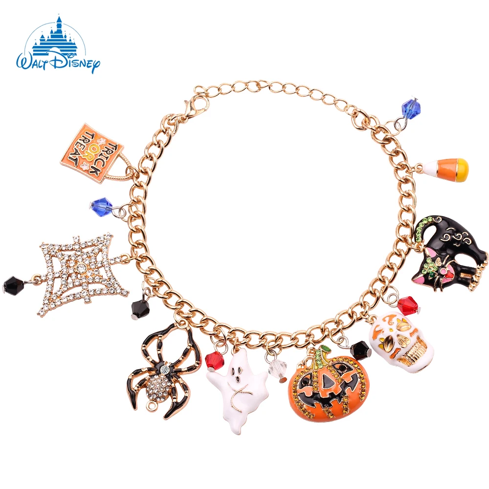 Disney Fantasy Movie The Nightmare Before Christmas Bracelet Fashion Trend Pumpkin King Bracelets Jewelry Accessories For Fans
Disney Fantasy Movie The Nightmare Before Christmas Bracelet Fashion Trend Pumpkin King Bracelets Jewelry Accessories For Fans