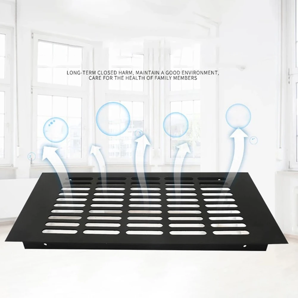 Ventilation Grille Air Vent Grille Replacement Ventilation Cover Wardrobe 100mm 150-400mm Accessory Aluminum Alloy
Ventilation Grille Air Vent Grille Replacement Ventilation Cover Wardrobe 100mm 150-400mm Accessory Aluminum Alloy