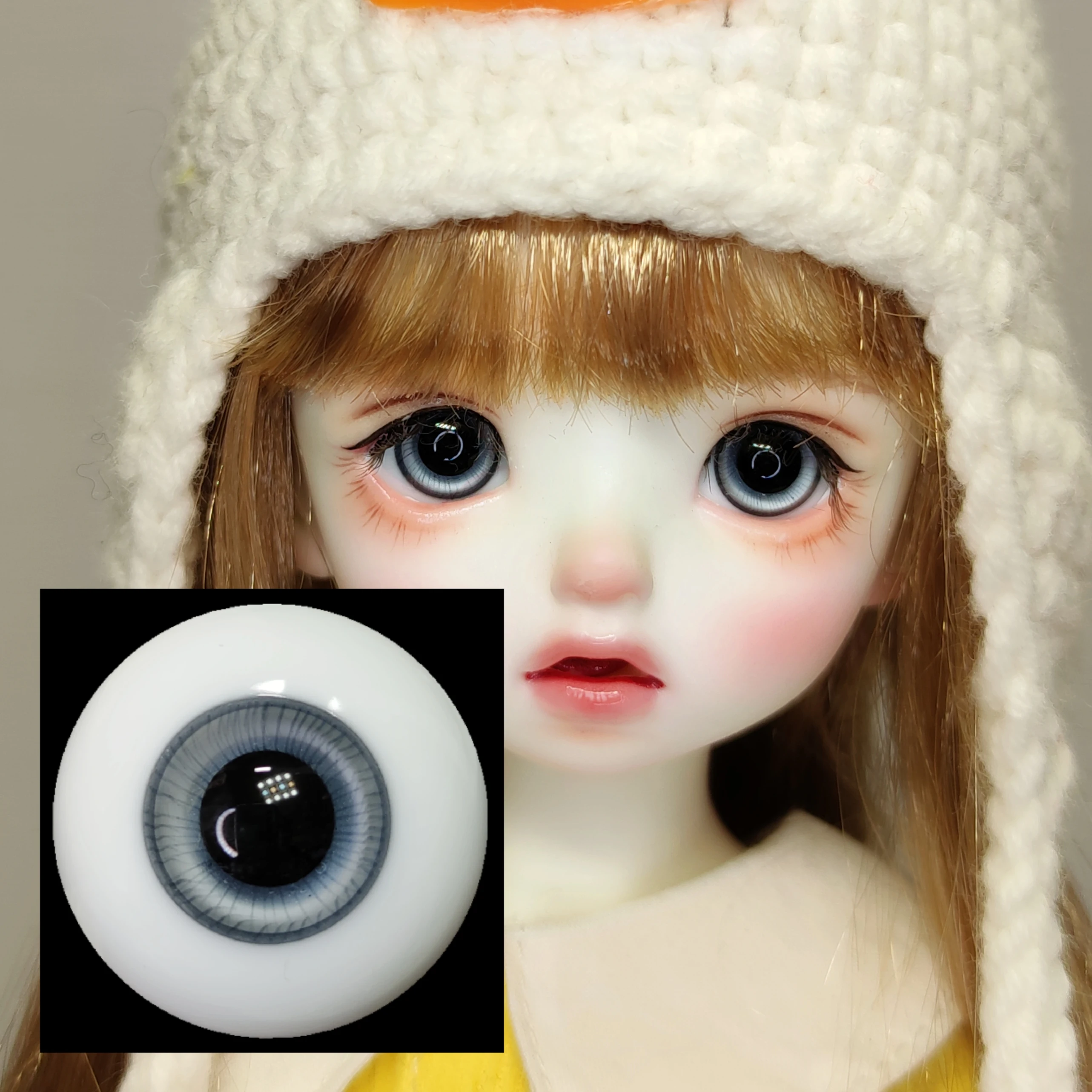 BJD doll eye Ball is suitable for 12mm 14mm 16mm color natural gray blue eye ball doll accessories glass
BJD doll eye Ball is suitable for 12mm 14mm 16mm color natural gray blue eye ball doll accessories glass