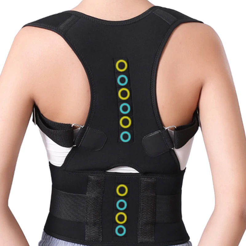 Magnetic Orthosis Corset Upper Back Brace Posture Correction Shoulder Support Kyphosis Correcting Belt Pain Relief For Women Men
Magnetic Orthosis Corset Upper Back Brace Posture Correction Shoulder Support Kyphosis Correcting Belt Pain Relief For Women Men