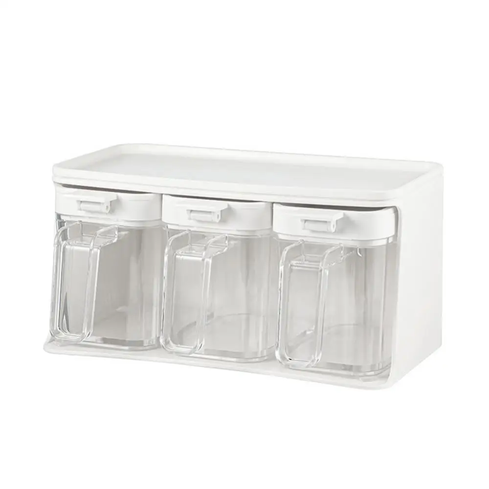 Multi-grid Seasoning Bottle Household Condiment Dispenser Integrated Seasoning Storage Box Wall-mounted Kitchen Utensils
Multi-grid Seasoning Bottle Household Condiment Dispenser Integrated Seasoning Storage Box Wall-mounted Kitchen Utensils