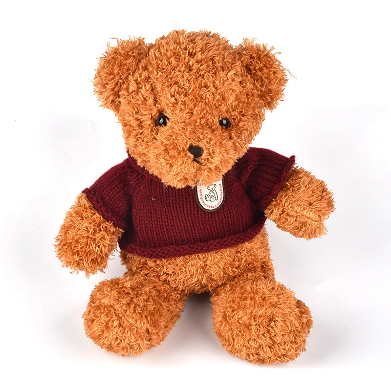 Kawaii Cartoon Teddy Bear Doll Sit Plush Bear Toy Child Spring Tour Appease Handle Hug Plush Toy Polar Bear Sweater Brown
Kawaii Cartoon Teddy Bear Doll Sit Plush Bear Toy Child Spring Tour Appease Handle Hug Plush Toy Polar Bear Sweater Brown