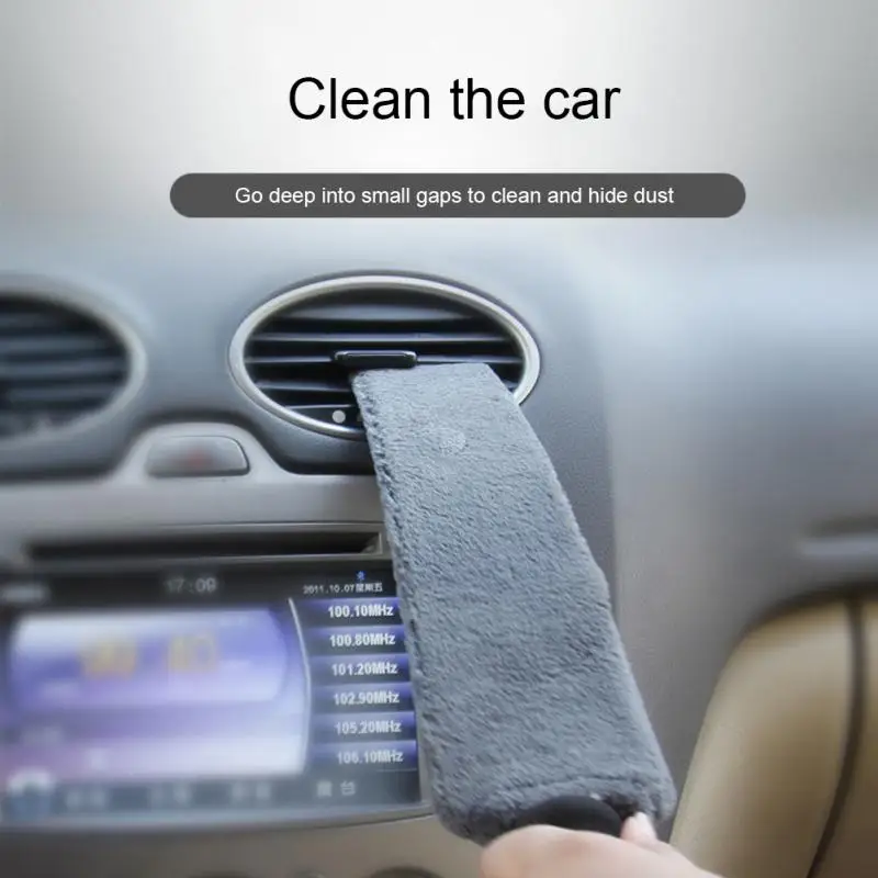 Practical Air Conditioning Air Outlet Cleaning Dust Removal Soft Brush Soft Bristles Universal Portable Car Dusting Brushes
Practical Air Conditioning Air Outlet Cleaning Dust Removal Soft Brush Soft Bristles Universal Portable Car Dusting Brushes