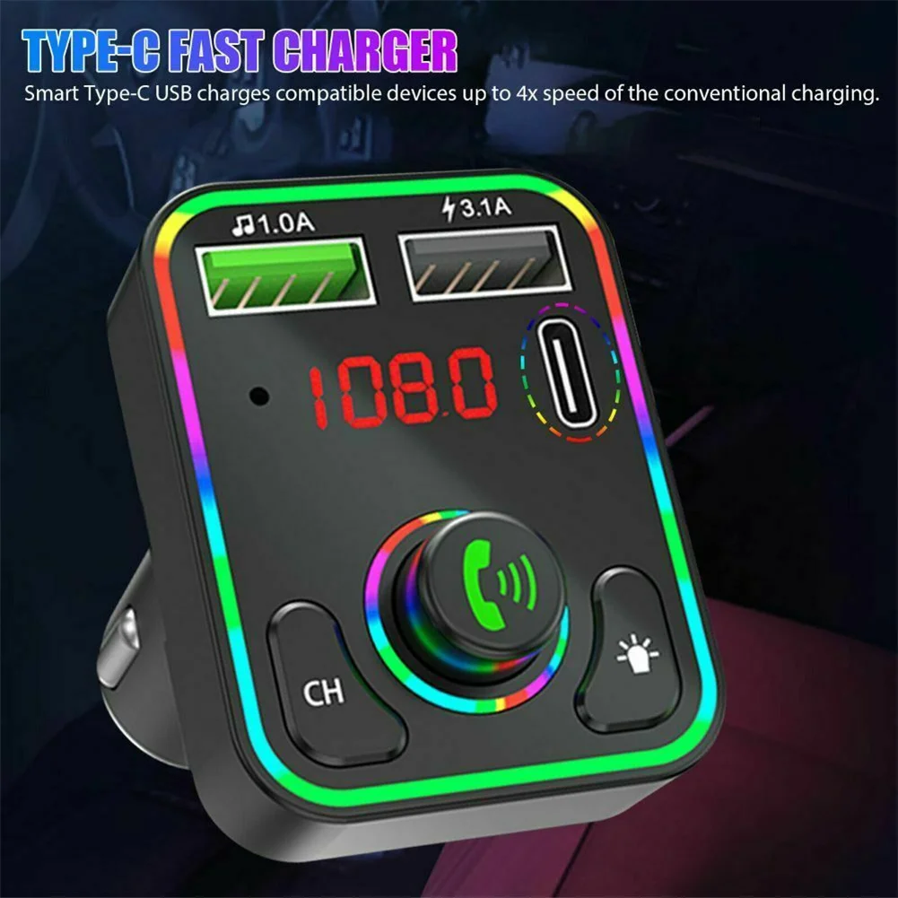 Bluetooth USB Charger FM Transmitter Wireless In Car Radio MP3 Player Handsfree Auto Electronics Accessories
Bluetooth USB Charger FM Transmitter Wireless In Car Radio MP3 Player Handsfree Auto Electronics Accessories