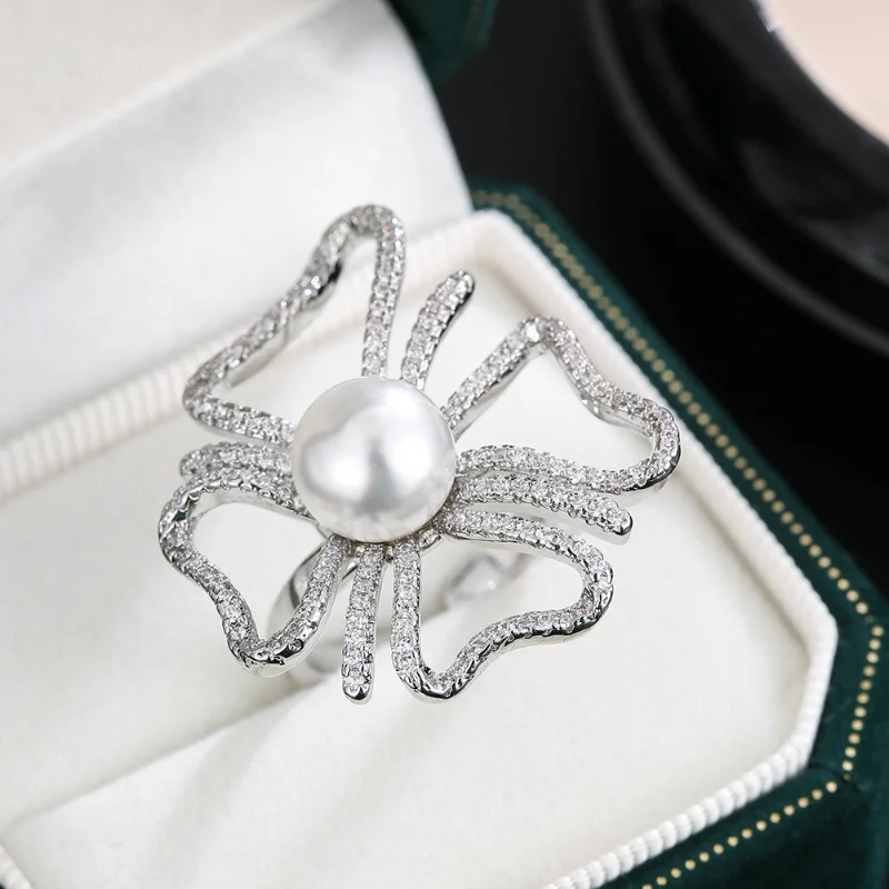 Luxury Shell Pearl Love Heart Open Ring Fashion Party Women Jewelry Anniversary Men To Women Surprise Gift Cubic Zirconia Ring
Luxury Shell Pearl Love Heart Open Ring Fashion Party Women Jewelry Anniversary Men To Women Surprise Gift Cubic Zirconia Ring
