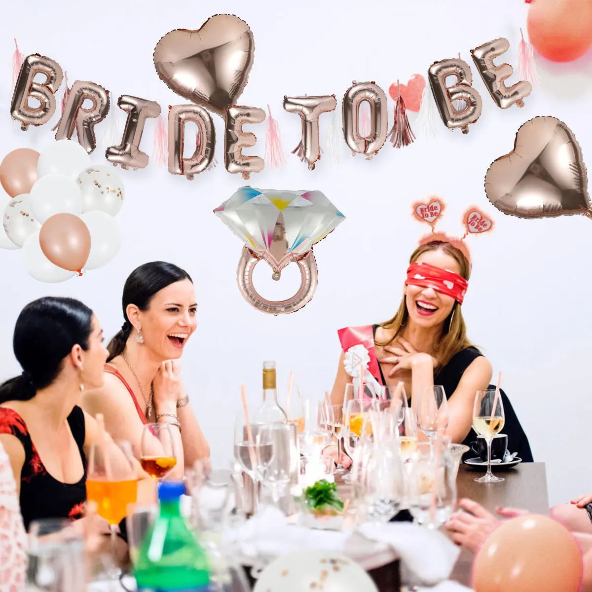 Bride to Be Balloon Arch Kit Rose Gold Balloons Garland Arch Set Latex Balloons Reusable Balloon Kit Hen Night Accessories
Bride to Be Balloon Arch Kit Rose Gold Balloons Garland Arch Set Latex Balloons Reusable Balloon Kit Hen Night Accessories
