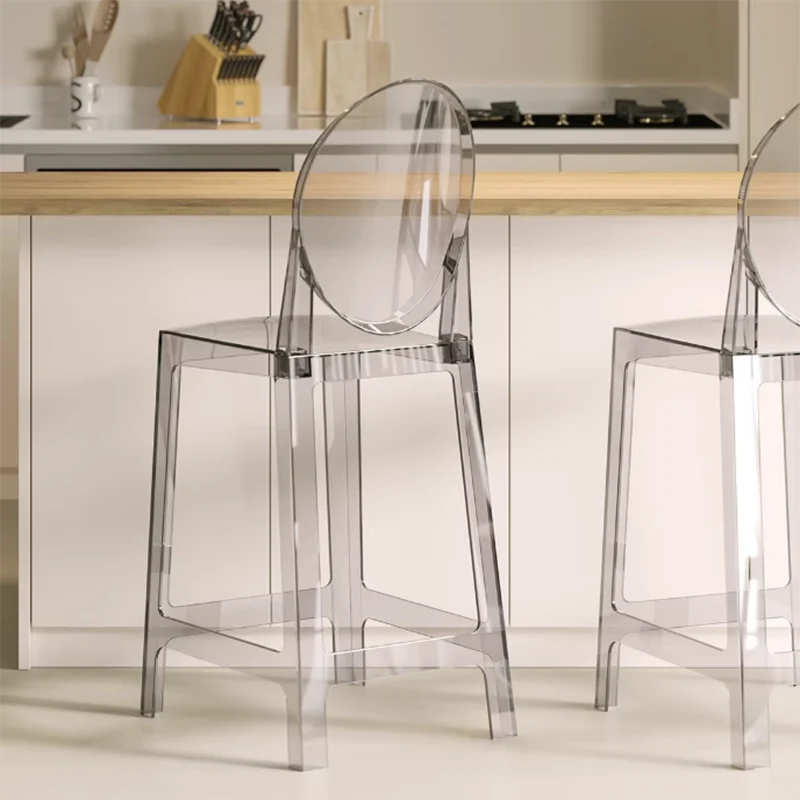 Современные акриловые эргономичные барные стулья для ресторана, современный прозрачный стул, мебель BL50BY 
Современные акриловые эргономичные барные стулья для ресторана, современный прозрачный стул, мебель BL50BY