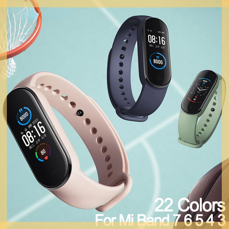 strap For xiaomi mi band 7 6 5 4 3 bracelet strap correa for xiao miband 7 strap smart watch wrist for Mi Band 3 4 5 6
strap For xiaomi mi band 7 6 5 4 3 bracelet strap correa for xiao miband 7 strap smart watch wrist for Mi Band 3 4 5 6
