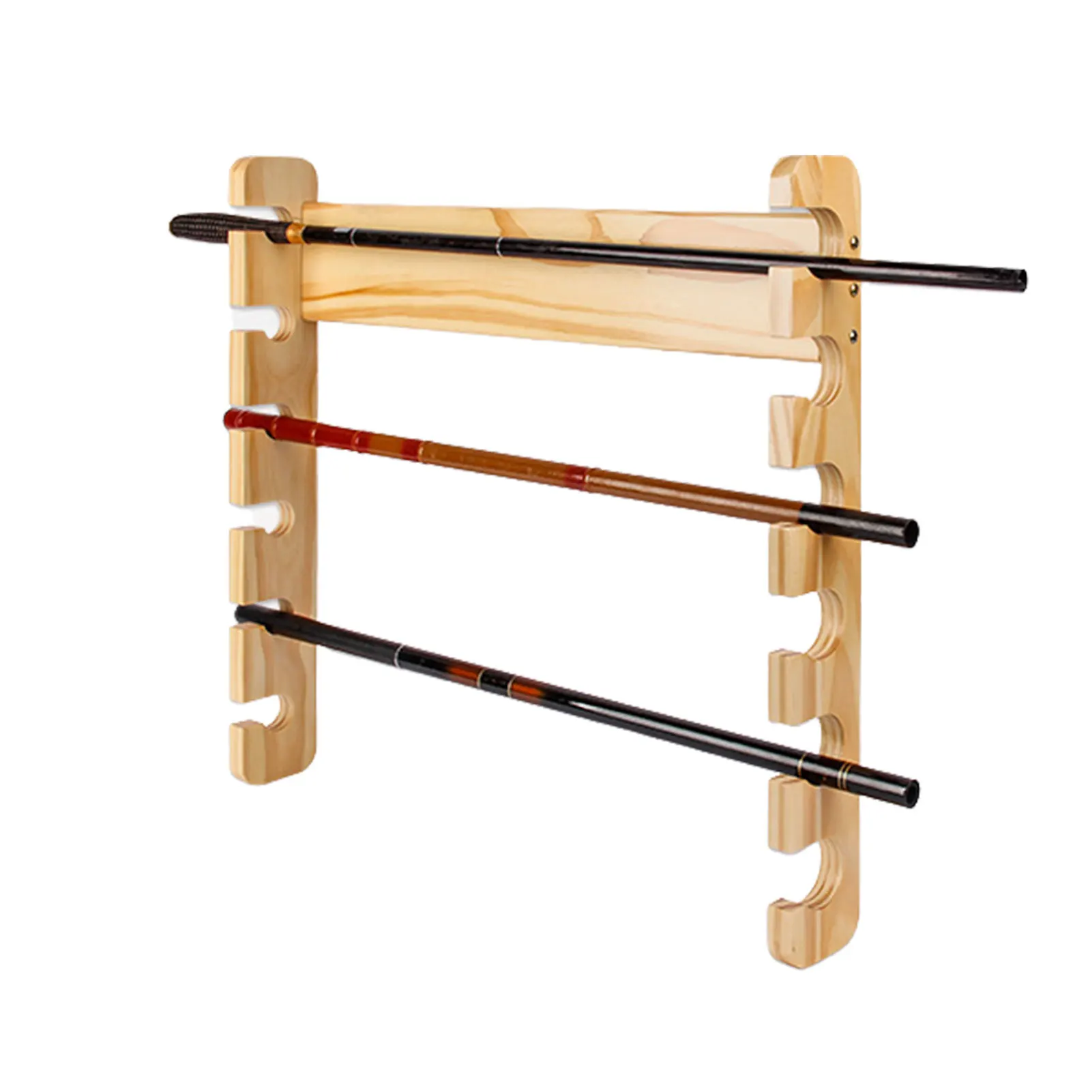 Fishing Pole Holders Wooden 6-Rod Fishing Rod Stand Easy To Assemble 21.2x19.6x20 In 1KG
Fishing Pole Holders Wooden 6-Rod Fishing Rod Stand Easy To Assemble 21.2x19.6x20 In 1KG