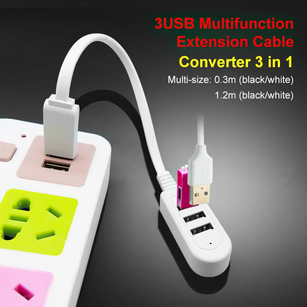 Usb-разветвитель с 3 портами, Usb 2,0 
Usb-разветвитель с 3 портами, Usb 2,0