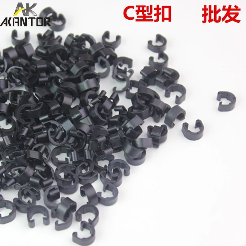 Bicycle plastic C-type buckle U-type over-the-line buckle Mountain bike transmission line tube C-type buckle Brake oil pipe clip 
Bicycle plastic C-type buckle U-type over-the-line buckle Mountain bike transmission line tube C-type buckle Brake oil pipe clip