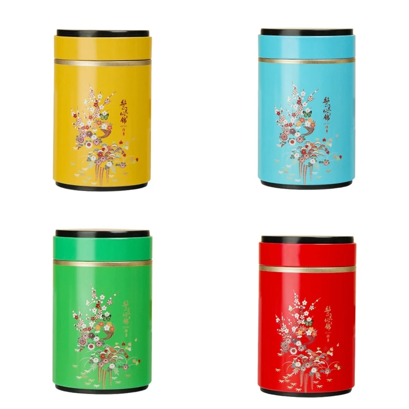 29EF Tea Container Candy Box Green Tea Metal Can Tinplate Material 4 Colors to Choose
29EF Tea Container Candy Box Green Tea Metal Can Tinplate Material 4 Colors to Choose