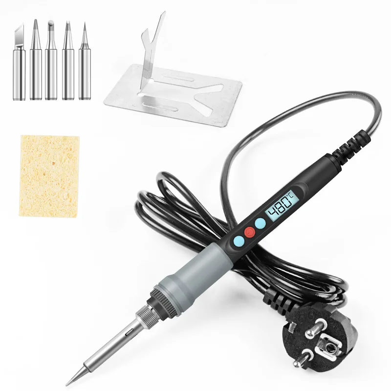 90W Soldering Iron LED Digital Display Adjustment And Repair 110V Electric Solder Iron 220V Portable Tin Welding Tools
90W Soldering Iron LED Digital Display Adjustment And Repair 110V Electric Solder Iron 220V Portable Tin Welding Tools