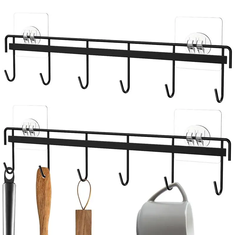 2Pcs Kitchen Utensil Hanger No Drilling Utensil Holder Wall Mounted Rack Holder For Kitchen Bathroom Bedroom Organizer Accessory
2Pcs Kitchen Utensil Hanger No Drilling Utensil Holder Wall Mounted Rack Holder For Kitchen Bathroom Bedroom Organizer Accessory