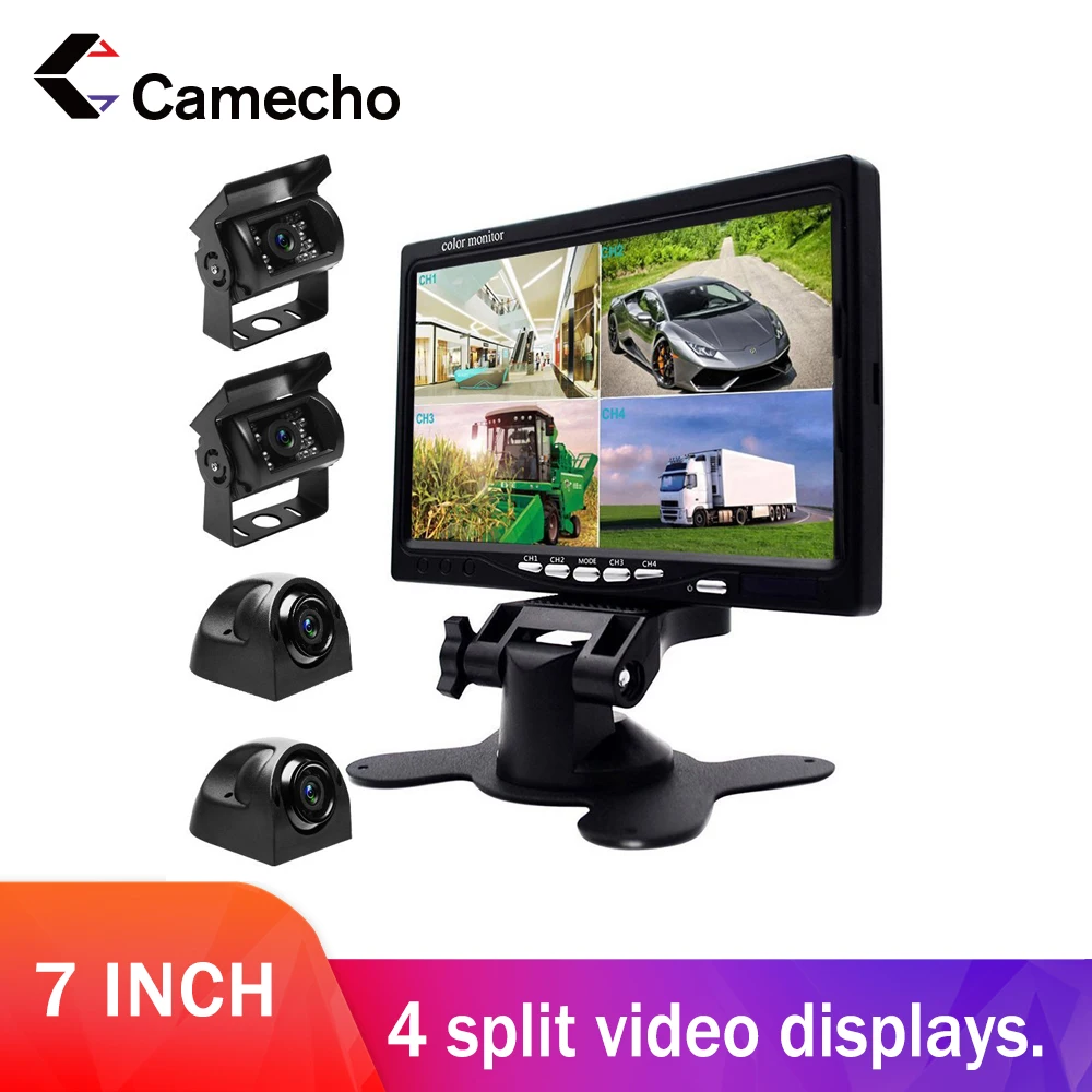 7-дюймовый автомобильный монитор Camecho для камеры заднего вида, автомобильный парковочный резервный монитор заднего хода на подголовник, HD ...
7-дюймовый автомобильный монитор Camecho для камеры заднего вида, автомобильный парковочный резервный монитор заднего хода на подголовник, HD ...