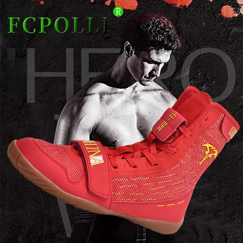 Professional Men Boxing Shoes Big Size Wrestling Shoes for Mens Breathable Man Fighting Shoe Red Wrestling Boots Men
Professional Men Boxing Shoes Big Size Wrestling Shoes for Mens Breathable Man Fighting Shoe Red Wrestling Boots Men