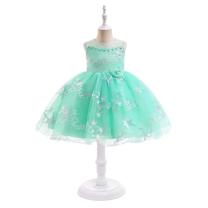 2022 Summer New Children Bridesmaid Prom Party Evening Green Embroidered VestidosTulle Princess Flower Girl Dresses
2022 Summer New Children Bridesmaid Prom Party Evening Green Embroidered VestidosTulle Princess Flower Girl Dresses