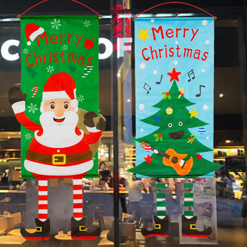 1PCS Christmas Hanging Flag Banner Porch Door Santa Claus Elk Snowman Merry Christmas Decorations Ornament For Home Decor
1PCS Christmas Hanging Flag Banner Porch Door Santa Claus Elk Snowman Merry Christmas Decorations Ornament For Home Decor