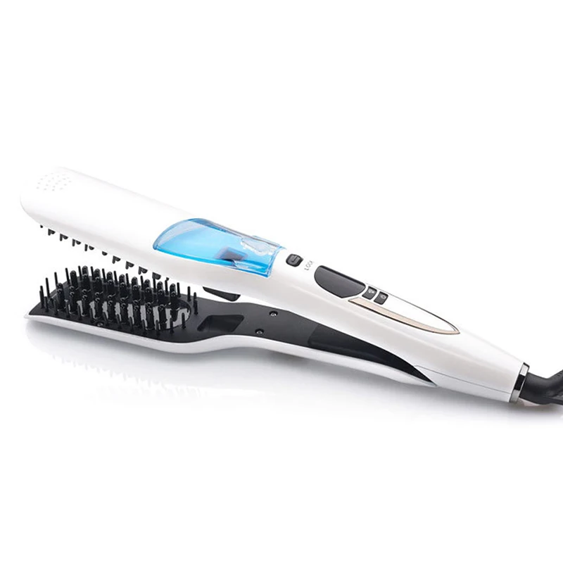 Steam Hair Straightener Brush Titanium Ceramic Flat Iron Professional Electric Comb Fast Steampod Hair Straightener
Steam Hair Straightener Brush Titanium Ceramic Flat Iron Professional Electric Comb Fast Steampod Hair Straightener