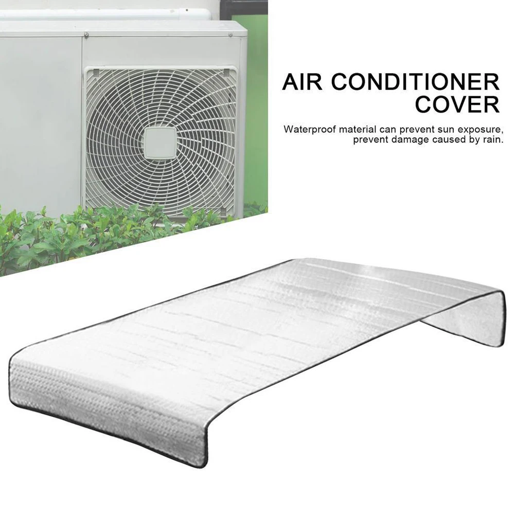 1pc Protector Air Conditioning Shield Cover Elastic Band With Lifting Ring Waterproof Sunscreen Dustproof Air Conditioner Parts
1pc Protector Air Conditioning Shield Cover Elastic Band With Lifting Ring Waterproof Sunscreen Dustproof Air Conditioner Parts