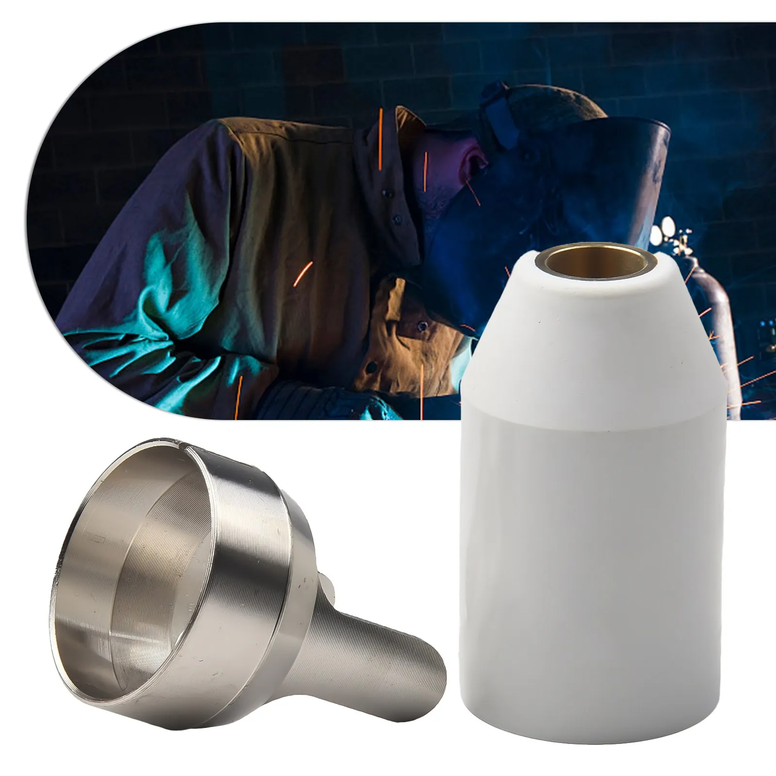 Cutting Torch Shielding Cup High Quality WS 9 8218 9 8251 Plasma Torch Shield Cup Standoff for SL60 SL100 Pack of 2
Cutting Torch Shielding Cup High Quality WS 9 8218 9 8251 Plasma Torch Shield Cup Standoff for SL60 SL100 Pack of 2