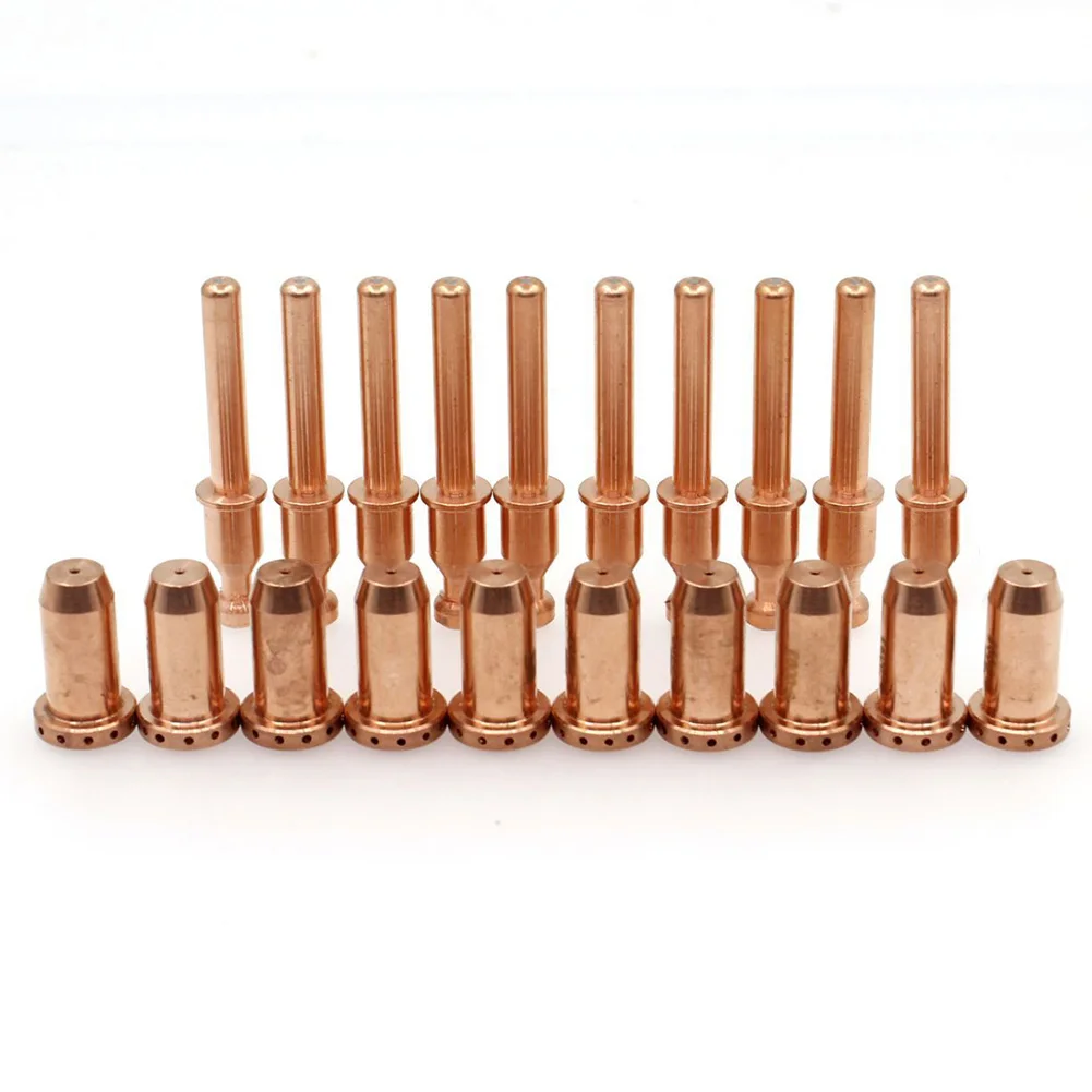 9-0096 Plasma Electrode 9-0094 Nozzles Tip 20 Pcs Fit SL40 Cutter Torch Plasma Torch Electrodes Nozzle Set Plasma Cutting Consum
9-0096 Plasma Electrode 9-0094 Nozzles Tip 20 Pcs Fit SL40 Cutter Torch Plasma Torch Electrodes Nozzle Set Plasma Cutting Consum