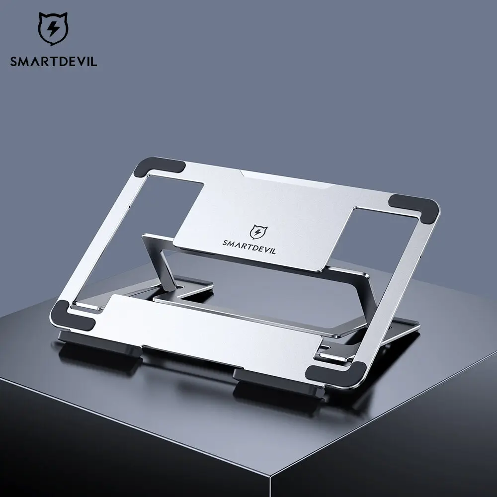 SmartDevil Laptop Stand Aluminum Alloy Adjustable Computer Bracket For Desk Foldable Portable Holder For Macbook Air Pro Support
SmartDevil Laptop Stand Aluminum Alloy Adjustable Computer Bracket For Desk Foldable Portable Holder For Macbook Air Pro Support