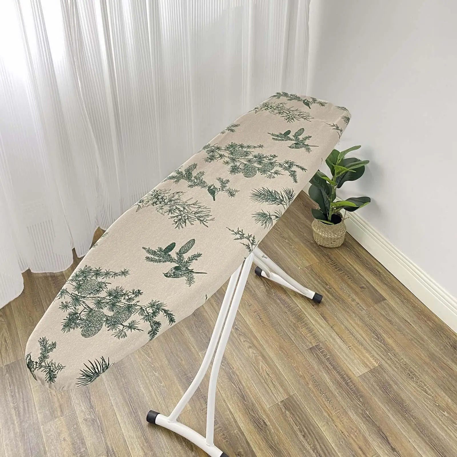 Ironing Board Cover Durable Reusable Protects Delicate Fabrics for Travel Little flower
Ironing Board Cover Durable Reusable Protects Delicate Fabrics for Travel Little flower