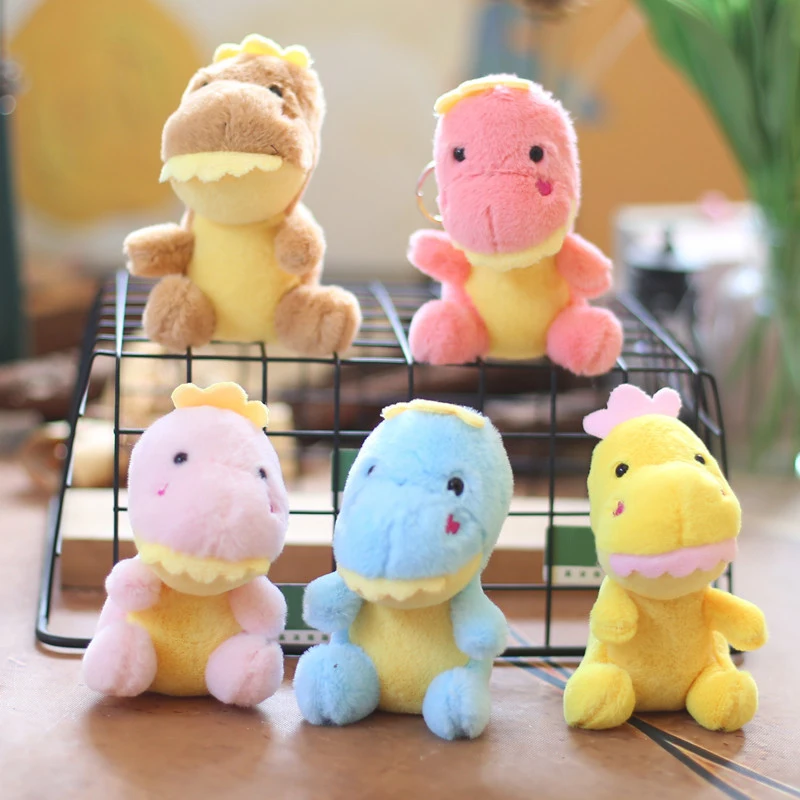 Stuffed Cute Little Dinosaur Pendant Plush Animal Toys Kawaii Bag Hanging Ornament Doll Keychain Children For Girls Gifts
Stuffed Cute Little Dinosaur Pendant Plush Animal Toys Kawaii Bag Hanging Ornament Doll Keychain Children For Girls Gifts