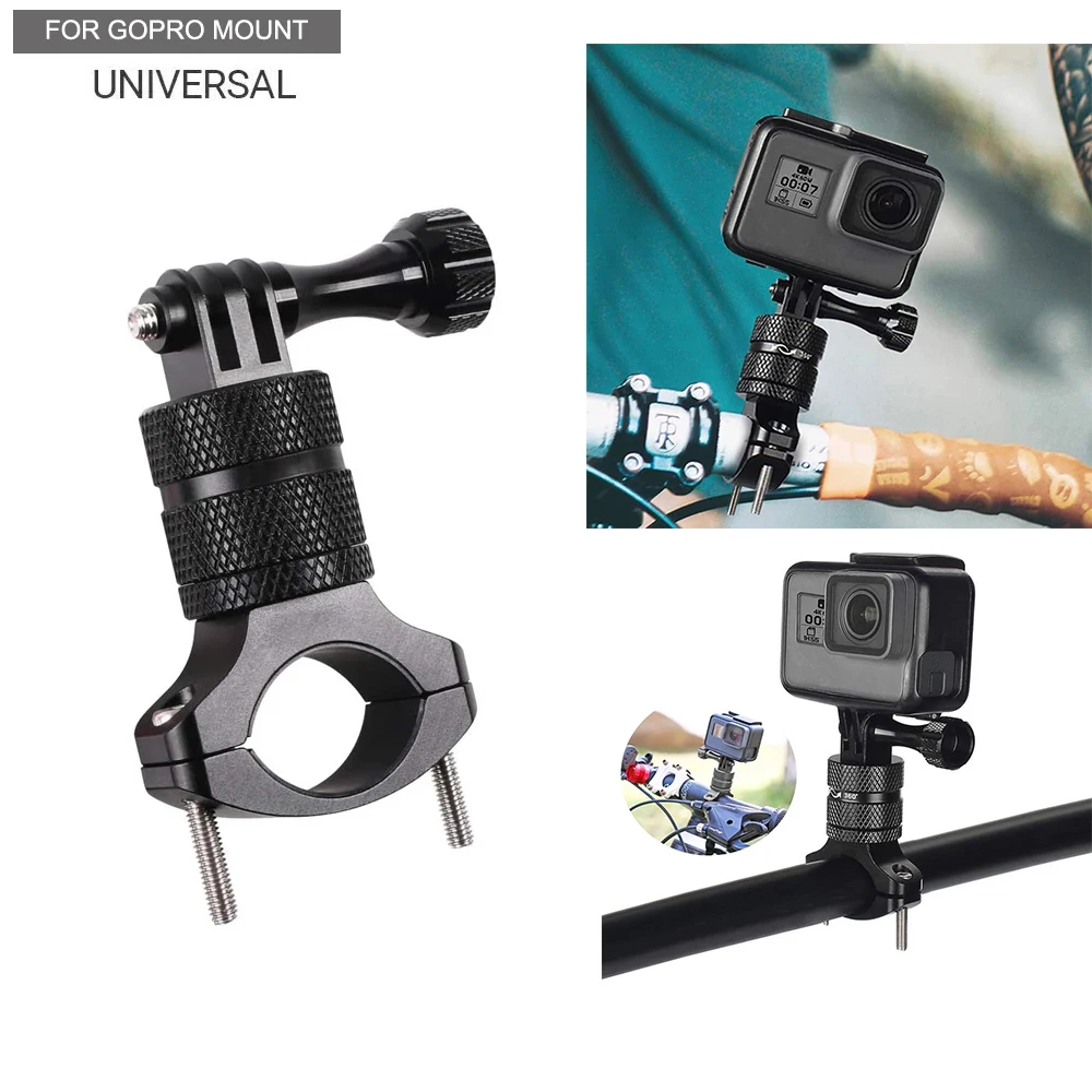 Rotatable Bicycle Motorcycle Aluminum Clamp Holder Tripod Mount for Insta360 One RS GoPro 10 9 Xiaomi YI Action Camera Accessory
Rotatable Bicycle Motorcycle Aluminum Clamp Holder Tripod Mount for Insta360 One RS GoPro 10 9 Xiaomi YI Action Camera Accessory