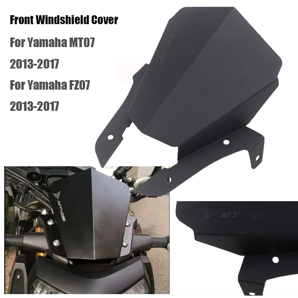 Motorcycle Windshield Motorbike Wind Deflector Windscreen Aluminum For YAMAHA MT07 MT 07 FZ07 FZ 07 2013 2014 2015 2016 2017
Motorcycle Windshield Motorbike Wind Deflector Windscreen Aluminum For YAMAHA MT07 MT 07 FZ07 FZ 07 2013 2014 2015 2016 2017