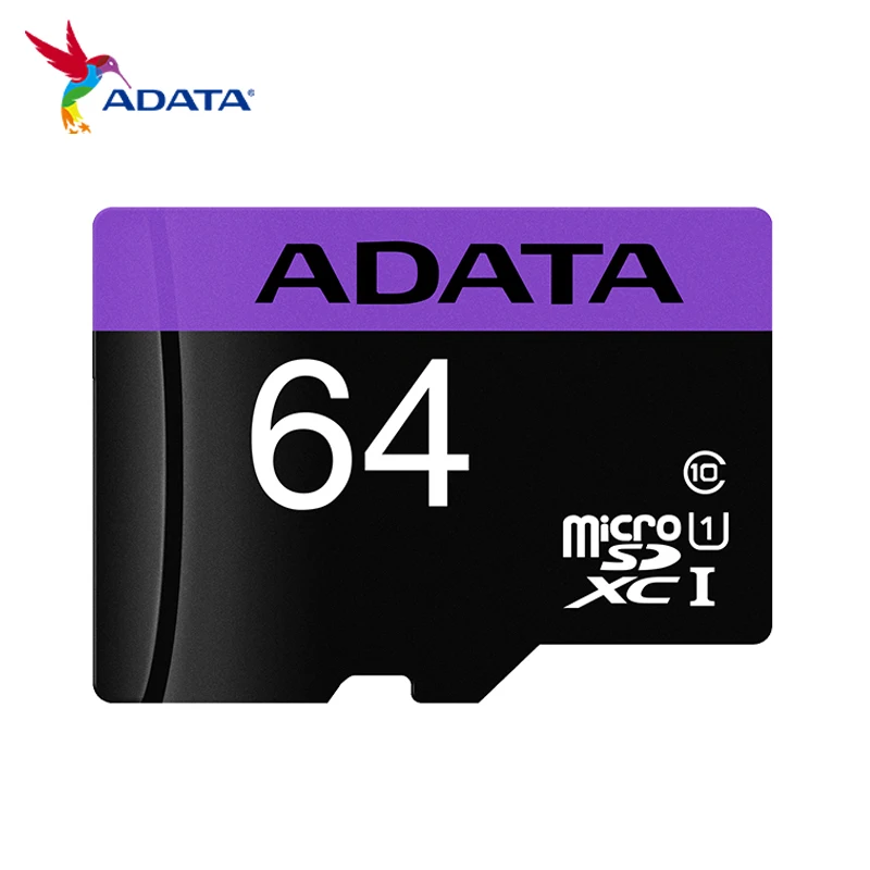 

ADATA Micro SDHC 16 ГБ 32 ГБ TF флэш-карта памяти 64 ГБ SDXC высокоскоростная класс 10 U1 Microsd TF-карта флэш-карта памяти