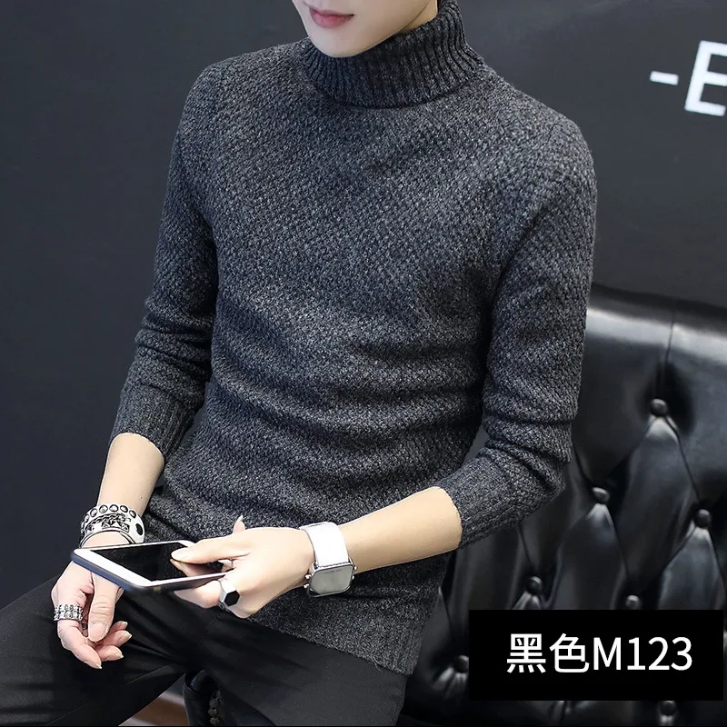 Men's Sweater Youth Student Warm Men Sweaters Fashion Turtleneck Solid Winter Clothes Pullovers Computer Knitted Casual Clothing
Men's Sweater Youth Student Warm Men Sweaters Fashion Turtleneck Solid Winter Clothes Pullovers Computer Knitted Casual Clothing
