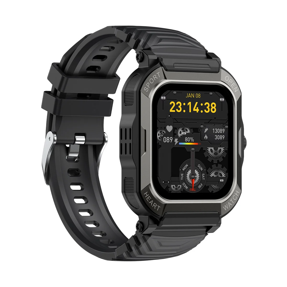 New H30 Men's Smart Watch Bluetooth Call Heart Rate And Blood Pressure Monitoring Waterproof Outdoor Sports Military Smart Watch
New H30 Men's Smart Watch Bluetooth Call Heart Rate And Blood Pressure Monitoring Waterproof Outdoor Sports Military Smart Watch