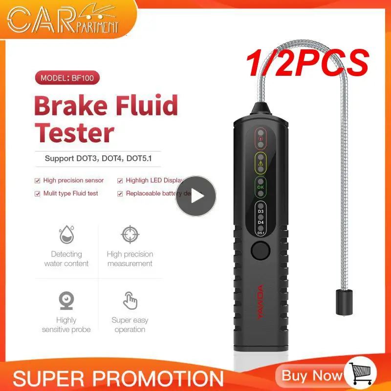 

1/2PCS EDiag BF 200 Brake Fluid Tester Car Brake Fluid Digital Tester BF200 Suitable for Determining Brake Fluid bf 100 direct