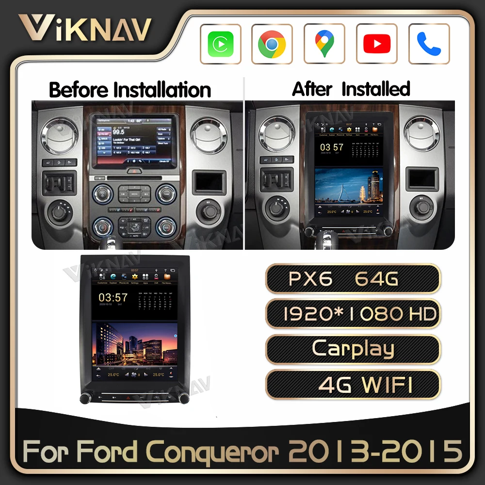 Автомобильный радиоприемник PX6 на android для Ford разгрузки 2013 -2015, автомобильный мультимедийный плеер, Авторадио, стереоприемник, GPS-навигация
Автомобильный радиоприемник PX6 на android для Ford разгрузки 2013 -2015, автомобильный мультимедийный плеер, Авторадио, стереоприемник, GPS-навигация