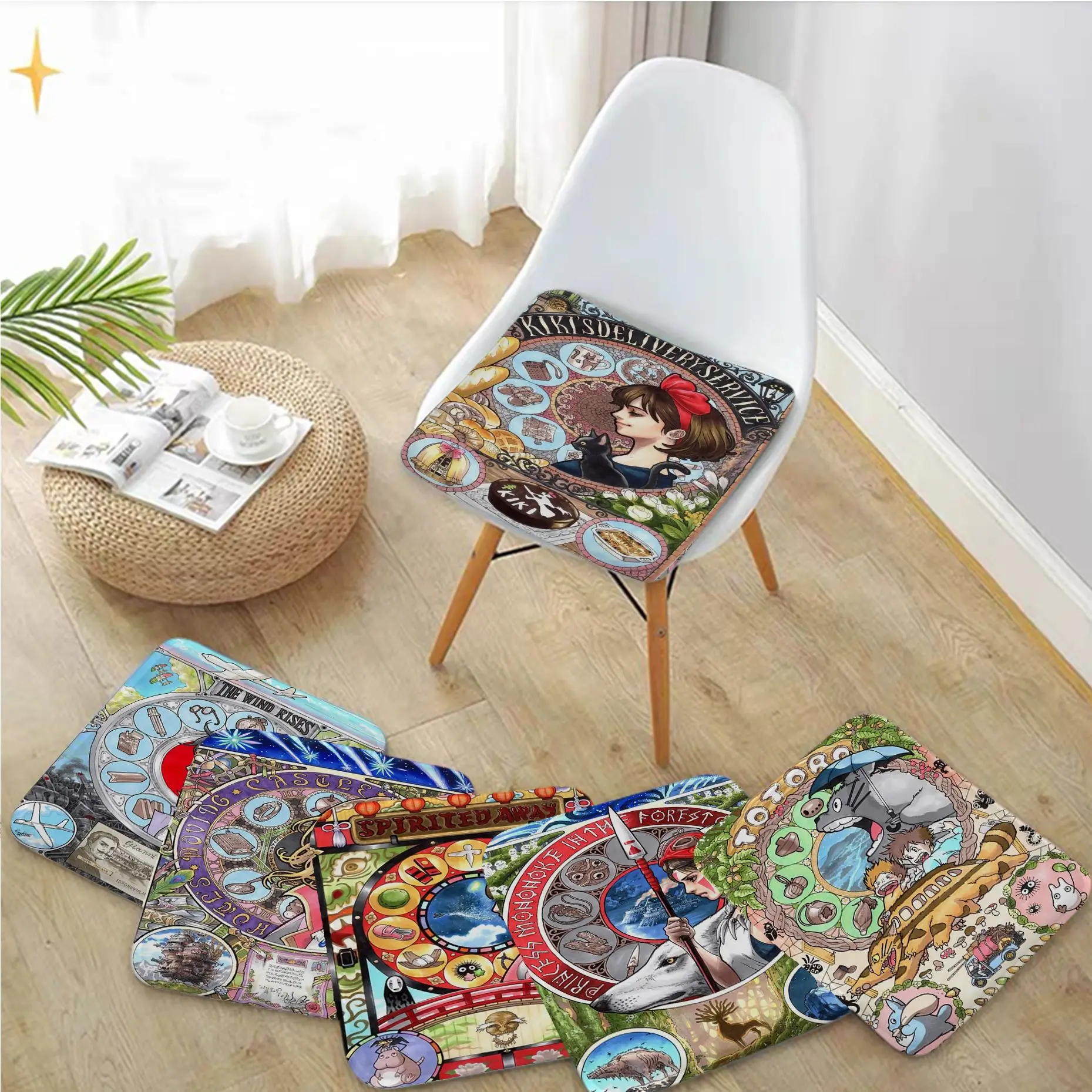 Hayao Miyazaki Animation Spirited Away Chair Soft Pad Cushion For Dining Patio Home Office Indoor Outdoor Garden Chair Cushions
Hayao Miyazaki Animation Spirited Away Chair Soft Pad Cushion For Dining Patio Home Office Indoor Outdoor Garden Chair Cushions