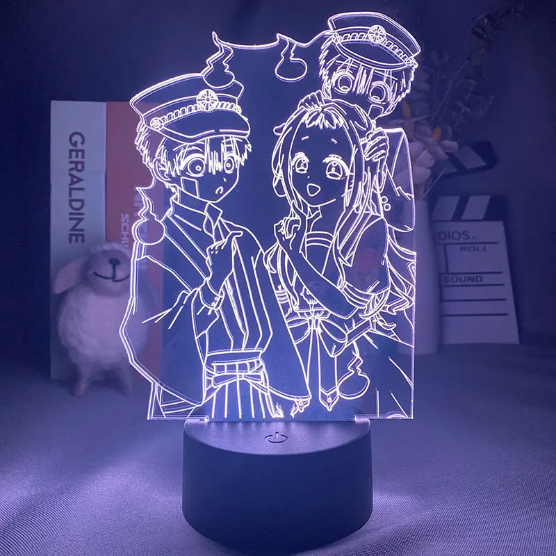 Anime Character Toilet Bound Hanako Kun Table LED Lamp USB 3D Night Light Kids Bedroom Decoracion Habitacion Lampara Manga Gifts
Anime Character Toilet Bound Hanako Kun Table LED Lamp USB 3D Night Light Kids Bedroom Decoracion Habitacion Lampara Manga Gifts