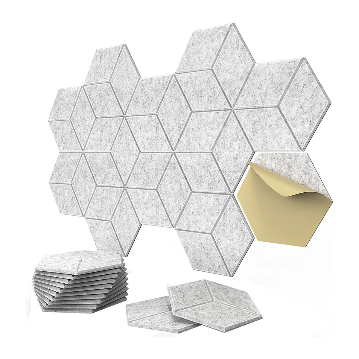 12 Pack Self-Adhesive Y-Lined Acoustic Panels,Sound Proof Foam Panels,Sound Absorbing Panels for Home & Offices
12 Pack Self-Adhesive Y-Lined Acoustic Panels,Sound Proof Foam Panels,Sound Absorbing Panels for Home & Offices