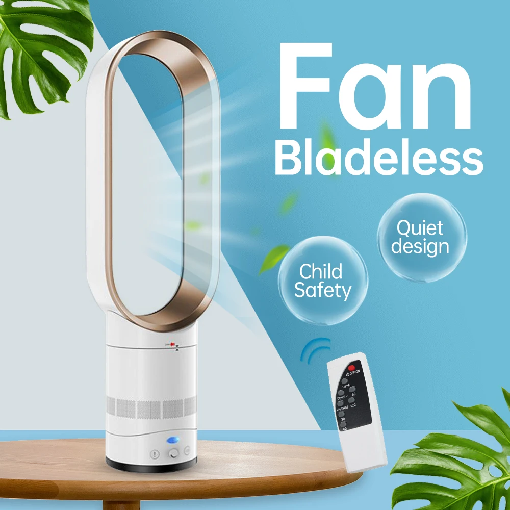 Silent Fan Without Blades Electric Fans for Home 16 Inch Child Safety Tower Fan Cooling Household Air Cooler with Remote Control
Silent Fan Without Blades Electric Fans for Home 16 Inch Child Safety Tower Fan Cooling Household Air Cooler with Remote Control