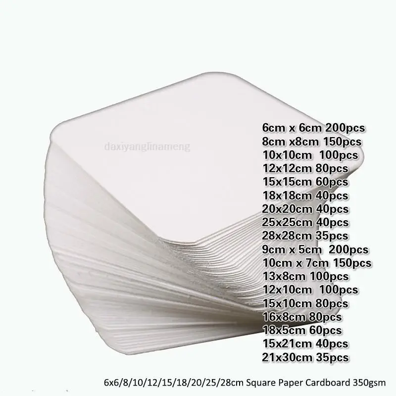Квадратный картон daxiyanglianmeng 350gsm 200 шт
Квадратный картон daxiyanglianmeng 350gsm 200 шт