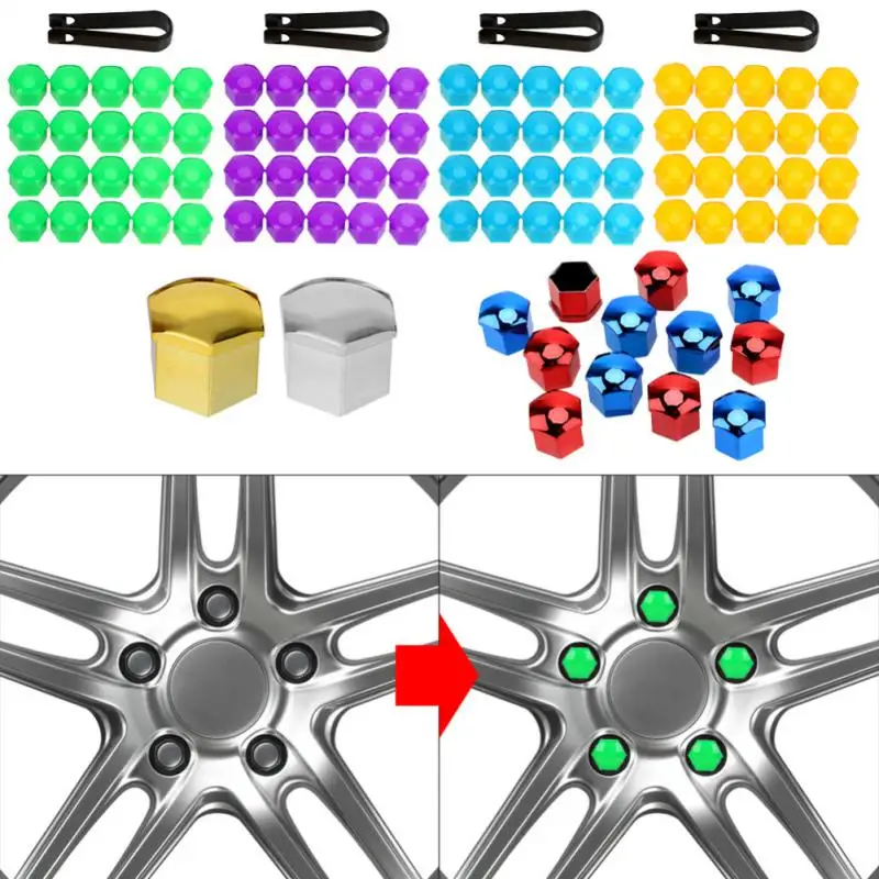 20pcs 17mm Car Wheel Nut Caps Protection Covers Caps Anti-Rust CarHub Screw Cover Antitheft Nut Cap Bolt Car Exterior Decoration 
20pcs 17mm Car Wheel Nut Caps Protection Covers Caps Anti-Rust CarHub Screw Cover Antitheft Nut Cap Bolt Car Exterior Decoration