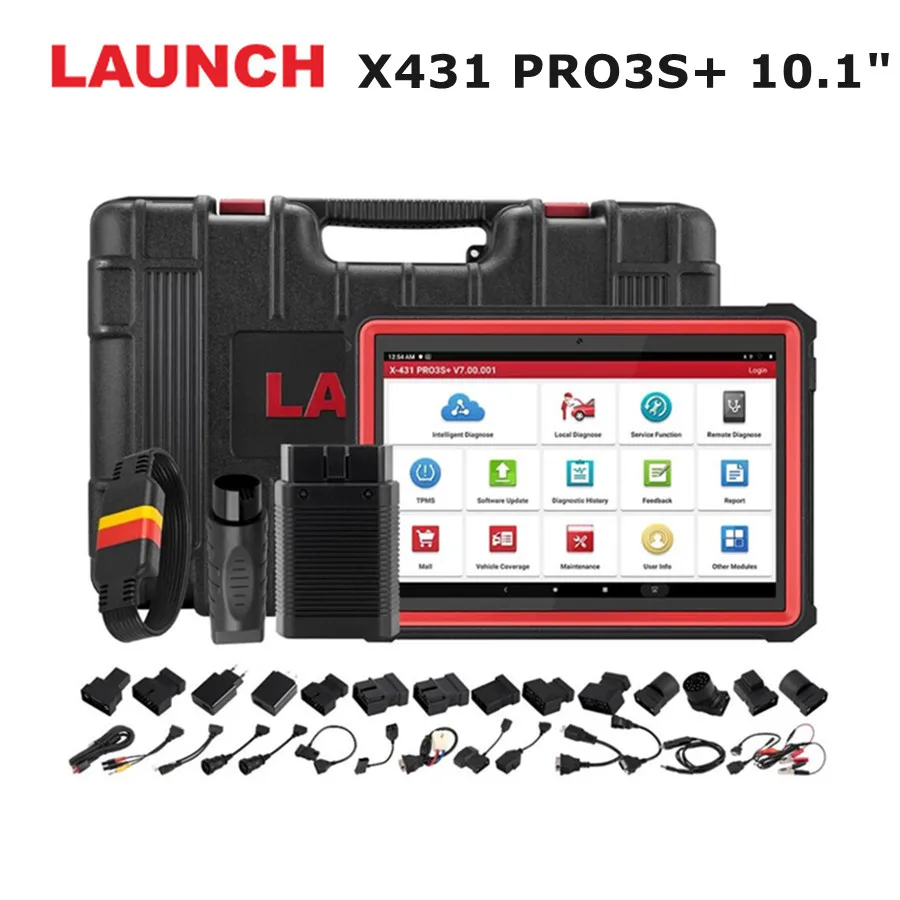 2022 LAUNCH X431 PRO3S + Pro3 S + 10,1 дюйма Стандартный двухнаправленный сканирующий инструмент для кодирования ECU/автоматического кодирования FCA SGW 2 года ...
2022 LAUNCH X431 PRO3S + Pro3 S + 10,1 дюйма Стандартный двухнаправленный сканирующий инструмент для кодирования ECU/автоматического кодирования FCA SGW 2 года ...