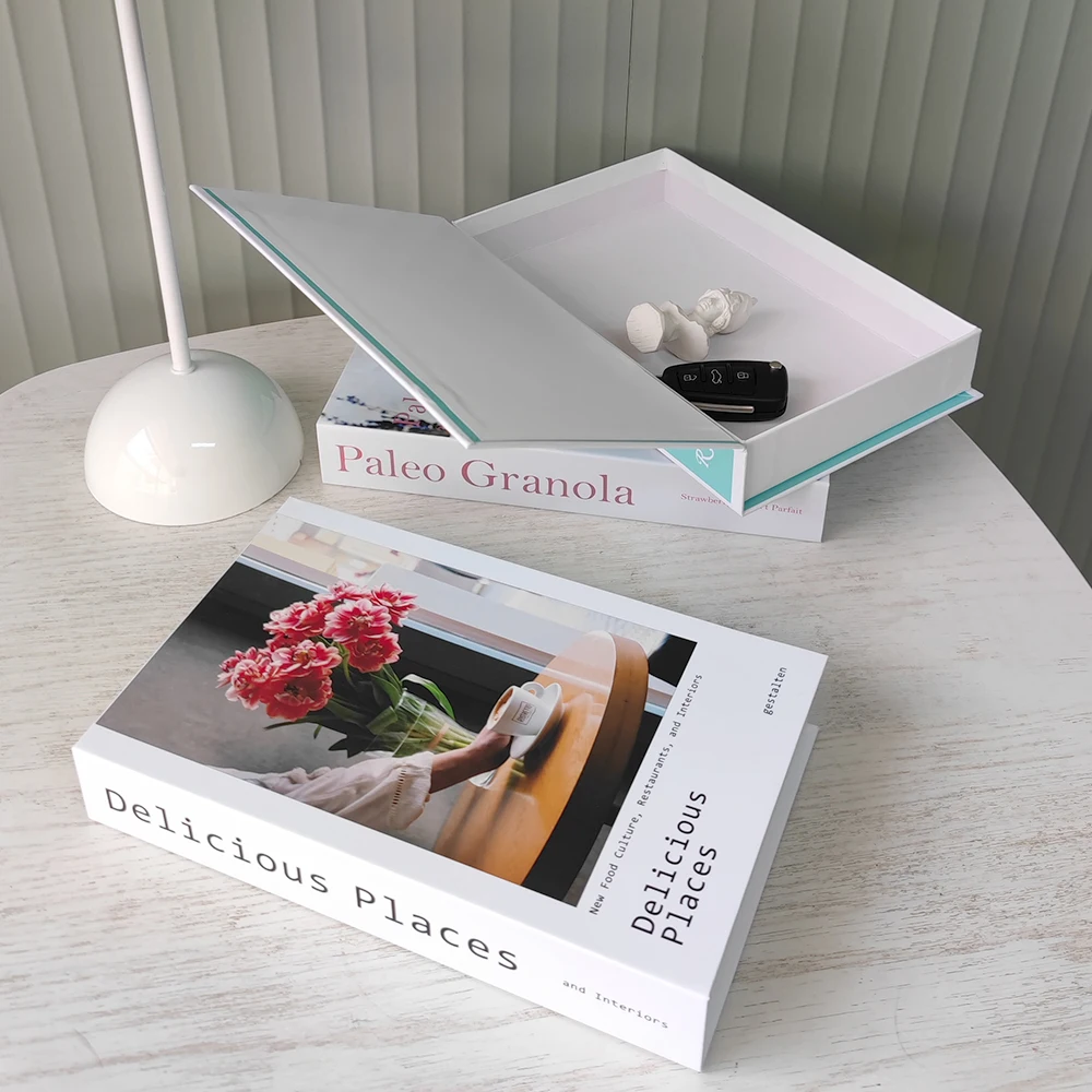 Home Decorative Book Coffee Table Fake Book Decor Remote Control Storage Box Fashion Props Book Home Living Room Decoration
Home Decorative Book Coffee Table Fake Book Decor Remote Control Storage Box Fashion Props Book Home Living Room Decoration