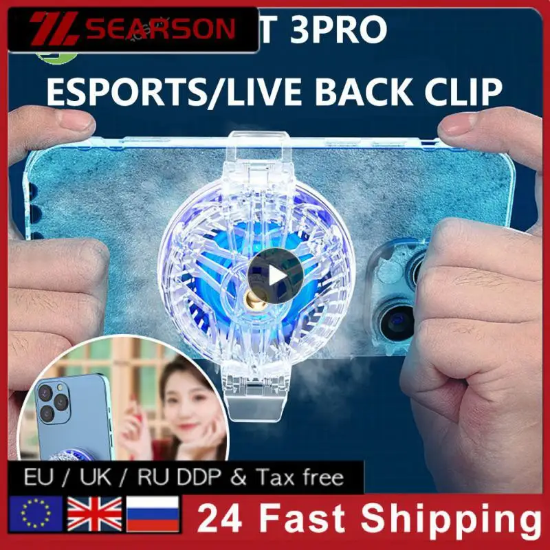Gt19 Processor Cooler Air-cooled Peripheral Cooling Devic Universal Portable Mobile Phone Radiator For Live Broadcast Gaming New
Gt19 Processor Cooler Air-cooled Peripheral Cooling Devic Universal Portable Mobile Phone Radiator For Live Broadcast Gaming New